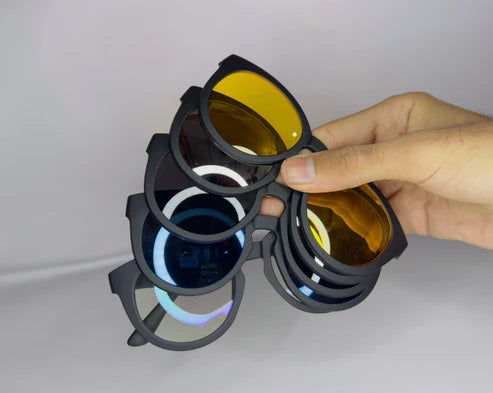 Glasses 2 in 1 attachment (Magnetic clips)